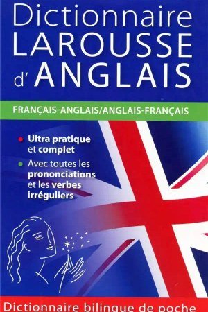 Larousse Dic de poche  d\'Anglais