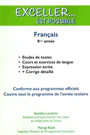 Exceller est possible 8ème année
